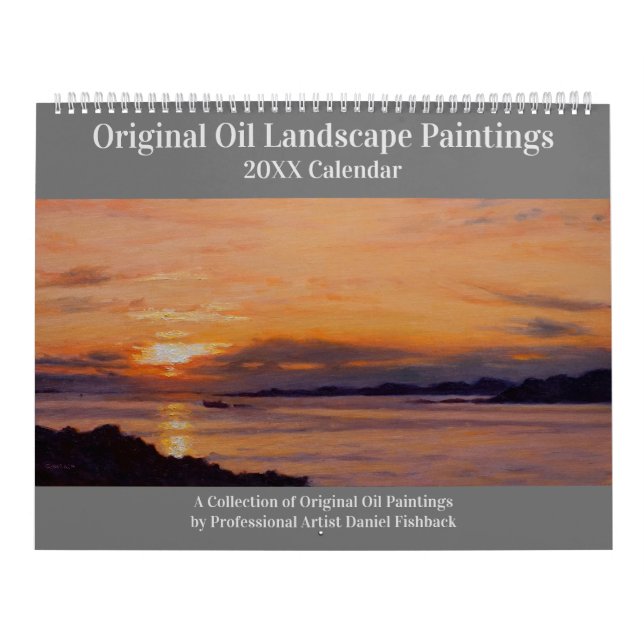 20XX Original Landscape Paintings Calendar (Cover)
