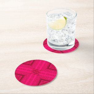 211 ROUND PAPER COASTER