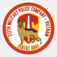 212th MP Co. Vietnam - Sentry Dogs