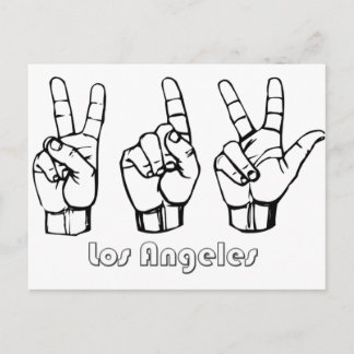 213 -- Los-Angeles Postcard