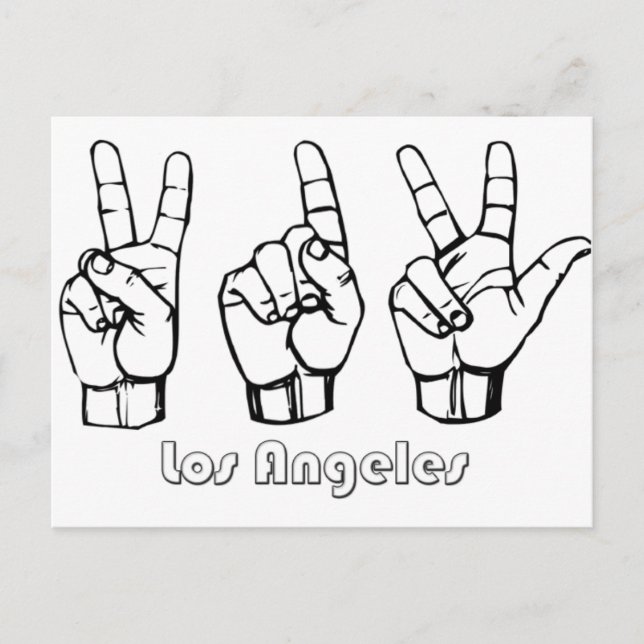 213 -- Los-Angeles Postcard (Front)