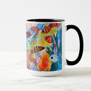 2152 Fish In Our Garden Mug