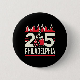215 Philly Boxing Tradition 6 Cm Round Badge