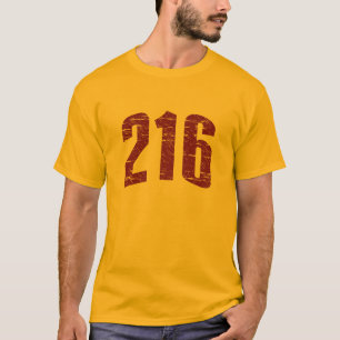 216 (Area Code) T-shirt