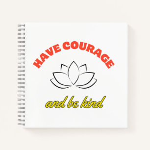 21.6 cm x 21.6 cm spiral notebook