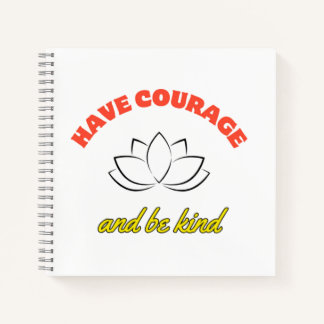 21.6 cm x 21.6 cm spiral notebook