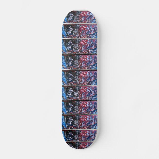 21 AND OVER SKATEBOARD (Front)