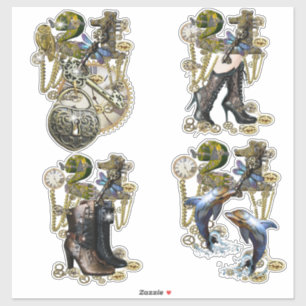 21 Birthday Steampunk Sculpture