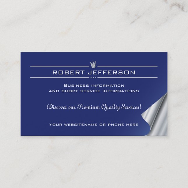 21 Business Card Finance Consulting Education (Front)