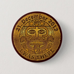 21. December 2012 - Doomsday - I was there 6 Cm Round Badge