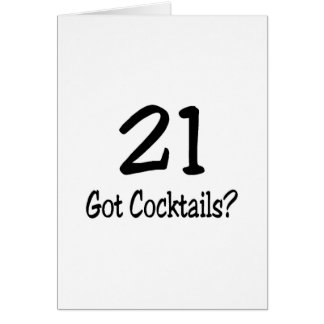 21 Got Cocktails