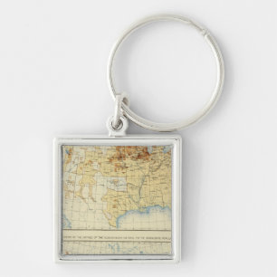 21 Natives of Scandinavian nations 1890 Key Ring