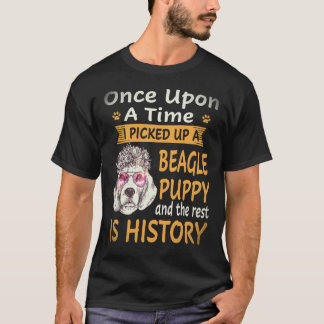 21 One Upon A Time - Beagle Puppy Beagle T-Shirt
