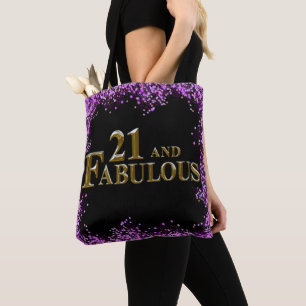 21 st Birthday Tote Bag