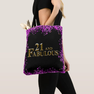 21 st Birthday Tote Bag