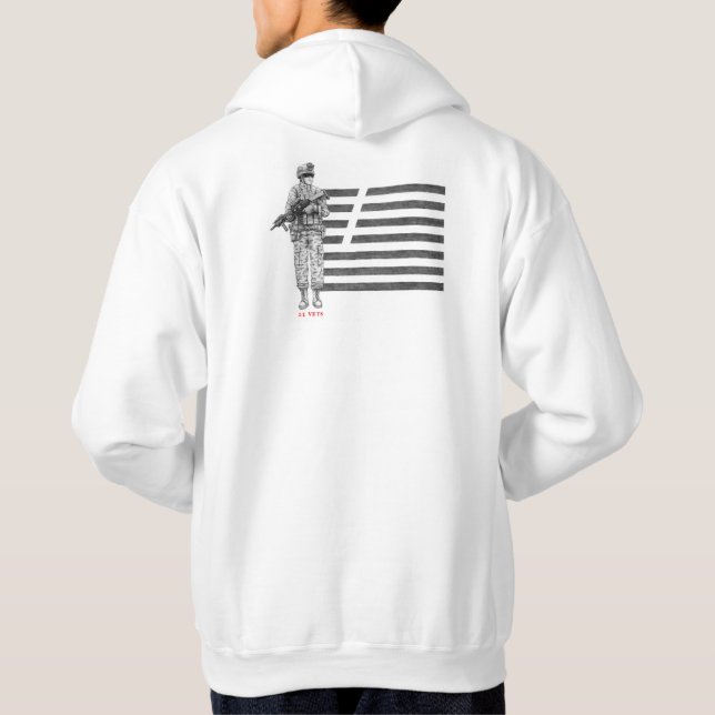 21 Vets Hoodie (Back)