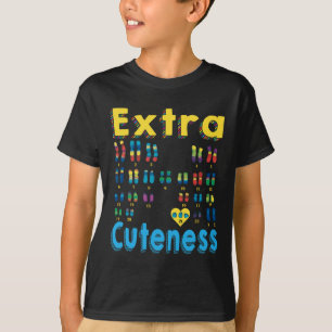 21 Xx Extra Chromosome Girl World Down Syndrome Da T-Shirt