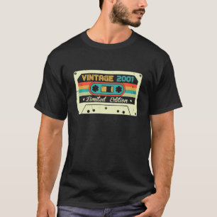 21 Year Old Bday Vintage 2001 Limited Edition 21st T-Shirt