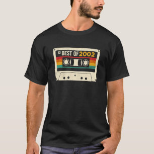 21 Year Old Best Of 2002 21st Birthday Cassette T T-Shirt