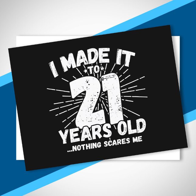 21 Year Old Birthday - Birthday Meme - Funny 21st Postcard (Creator Uploaded)