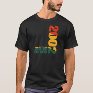 21 Years Old Born In 2002 Funny For Black History T-Shirt