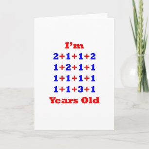 21 Years old! Card