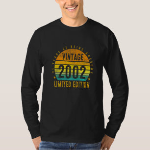 21 Years Old Vintage 2002 21st Birthday  1 T-Shirt