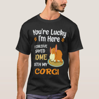 21 You Are Lucky Corgi T-Shirt