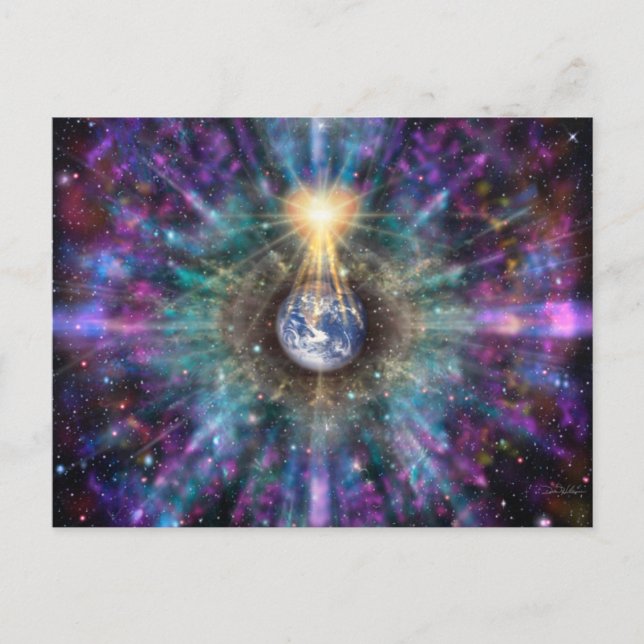 21OneEarthOneHeart-5.8x4.2-Postcard Postcard (Front)