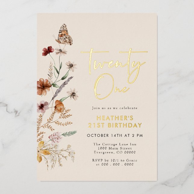 21st Birthday (Front)