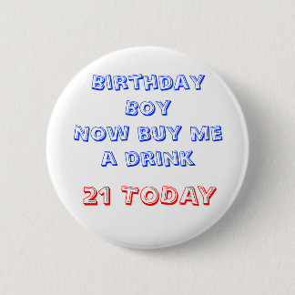 21st Birthday Badge