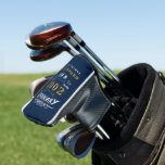 21st Birthday Born 2002 Add Name Legend Blue Gold Golf Head Cover<br><div class="desc">Birthday vintage design any year "Original Quality Legendary Inspiration" golf club cover. Add the name and year as desired in the template fields creating a unique birthday celebration item. Team this up with the matching gifts,  party accessories,  and clothing available in our store www.zazzle.com/store/thecelebrationstore</div>