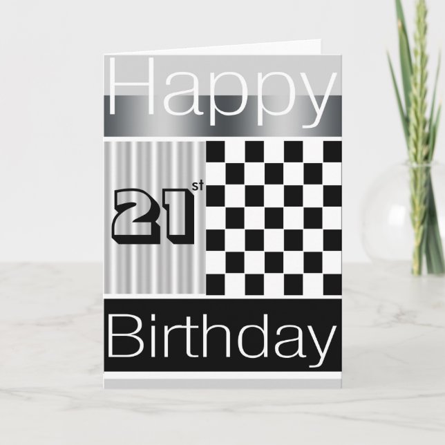 21st Birthday Card (Front)