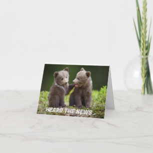 *21st* BIRTHDAY FROM GOSSIPING BEARS Card