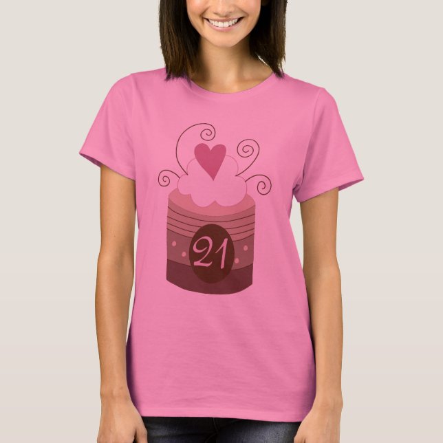 21st Birthday Gift Ideas For Her T-Shirt (Front)