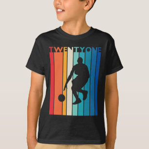 21st Birthday Gift Vintage Sketll Shirt For 21 Yea