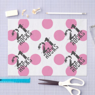 21st birthday Gift Wrap Supplies Tissue Paper