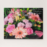 21st Birthday Granddaughter. Jigsaw Puzzle<br><div class="desc">Happy 21st Birthday Granddaughter.Jigsaws Flower Arrangements, These Jigsaws are made of sturdy cardboard and mounted on chipboard, these puzzles are printed in vivid and full colour. For hours of puzzle enjoyment, give a custom puzzle as a gift today! Size from: 11" x 14" (252 pieces) Up to: super size 20"...</div>