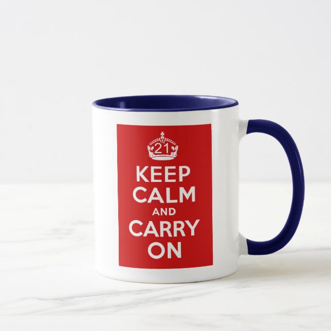 21st Birthday Mug (Right)