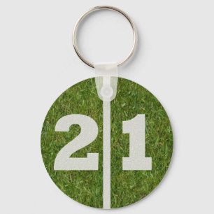 21st Birthday Party Favour Key Ring