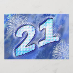 21st Birthday Party Invitation