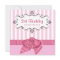 21st Birthday Party Invitations - Pink & White
