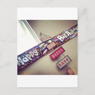 21st Birthday Postcard