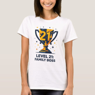 21st Birthday Shirts for Family - Level 21