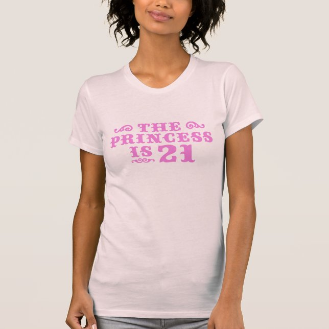 21st Birthday T-Shirt (Front)