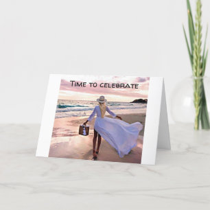 **21st BIRTHDAY** TIME TO CELEBRATE "YOU" Card