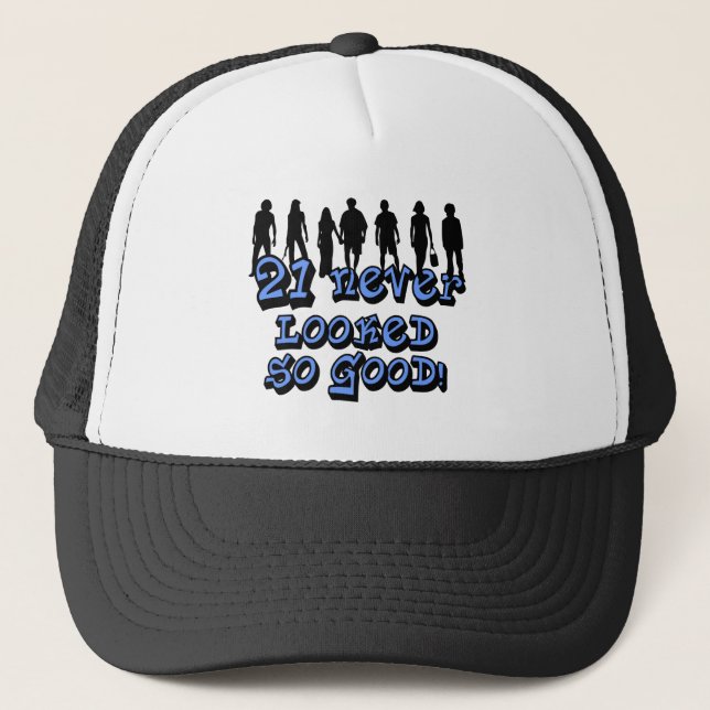 21st Birthday Trucker Hat (Front)