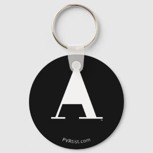 21st Century Peace Sign Key Ring