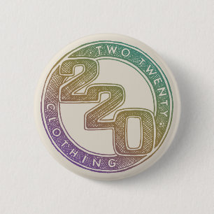 220 Clothing - Sketch 6 Cm Round Badge