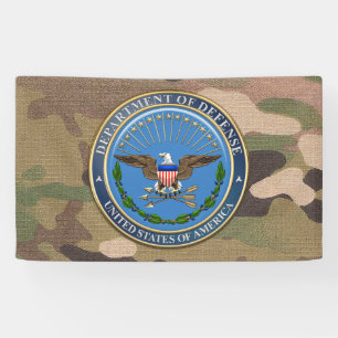 [220] U.S. Department of Defence (DOD) Emblem [3D] Banner